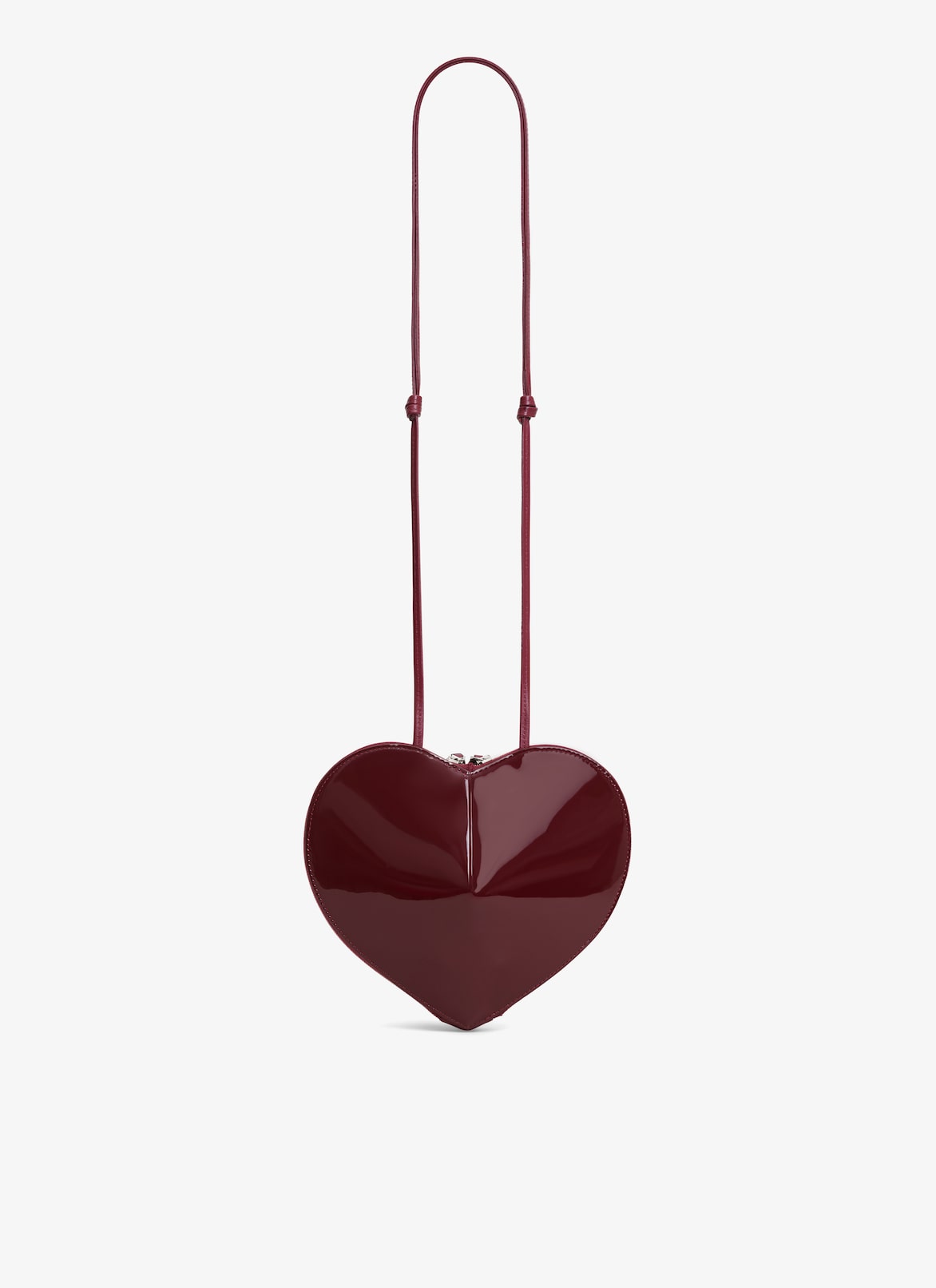 LE CŒUR BAG IN CALFSKIN ALAÏA GARNET RED LE CŒUR BAG IN CALFSKIN